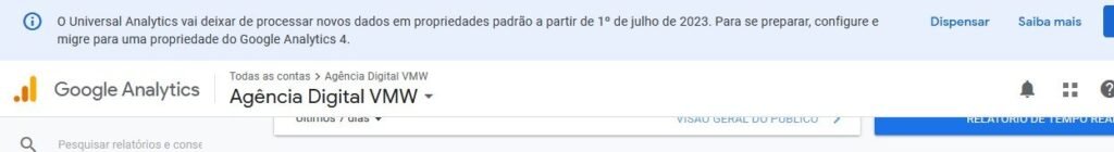 Adeus Universal Analytics! Próximos passos no Google Analytics.