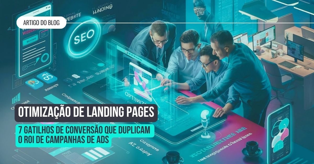 Otimização de Landing Pages: 7 gatilhos de conversão que duplicam o ROI de campanhas de Ads